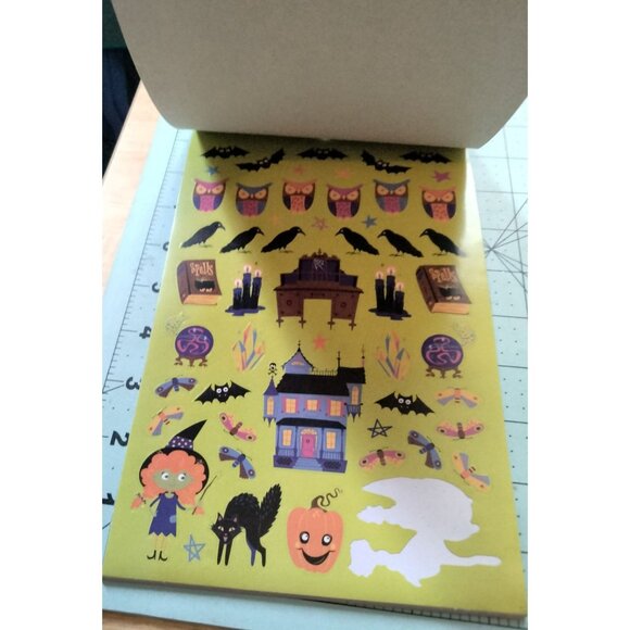Holiday Home Bewitching Sticker Book Halloween Party 305 Count - Picture 9 of 9